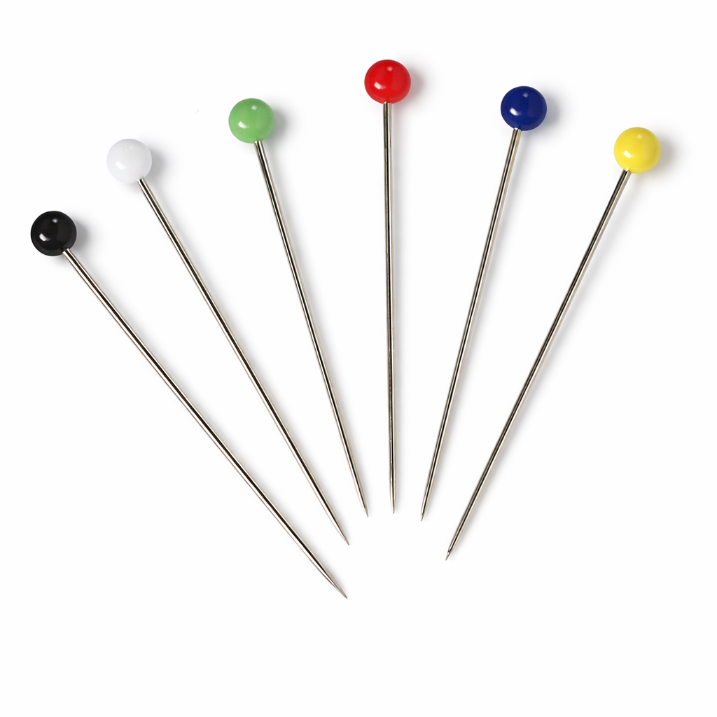Prym, Épingles à tête de verre, multicolore