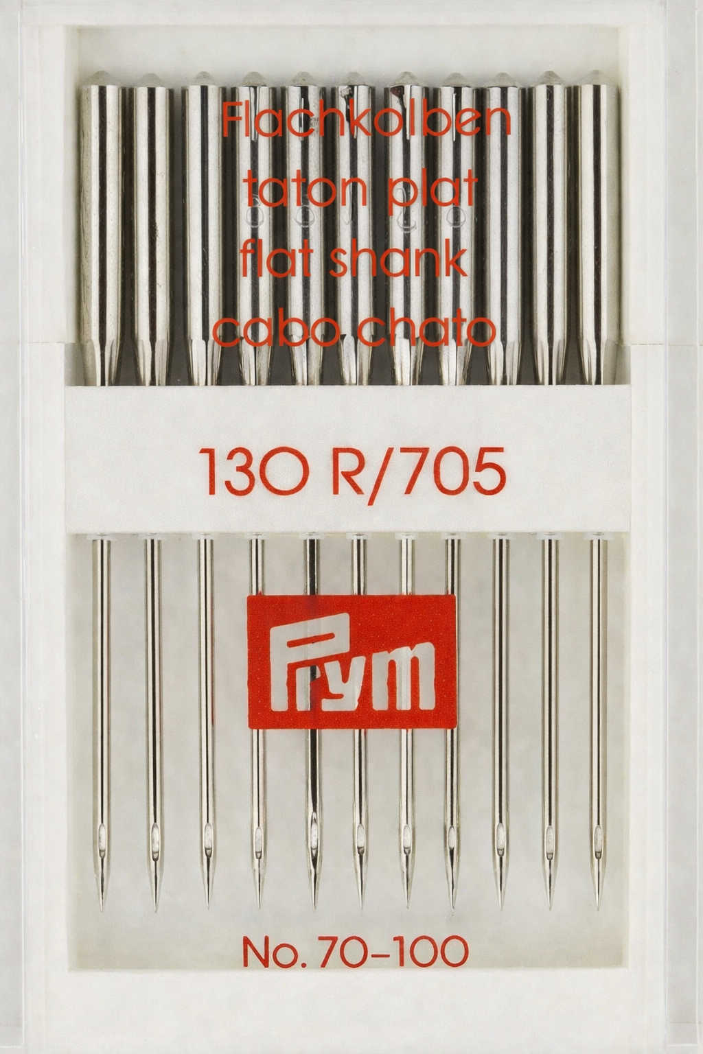Prym Aiguilles pour machine à coudre Standard assorties NM 70–100, 10 pièces
