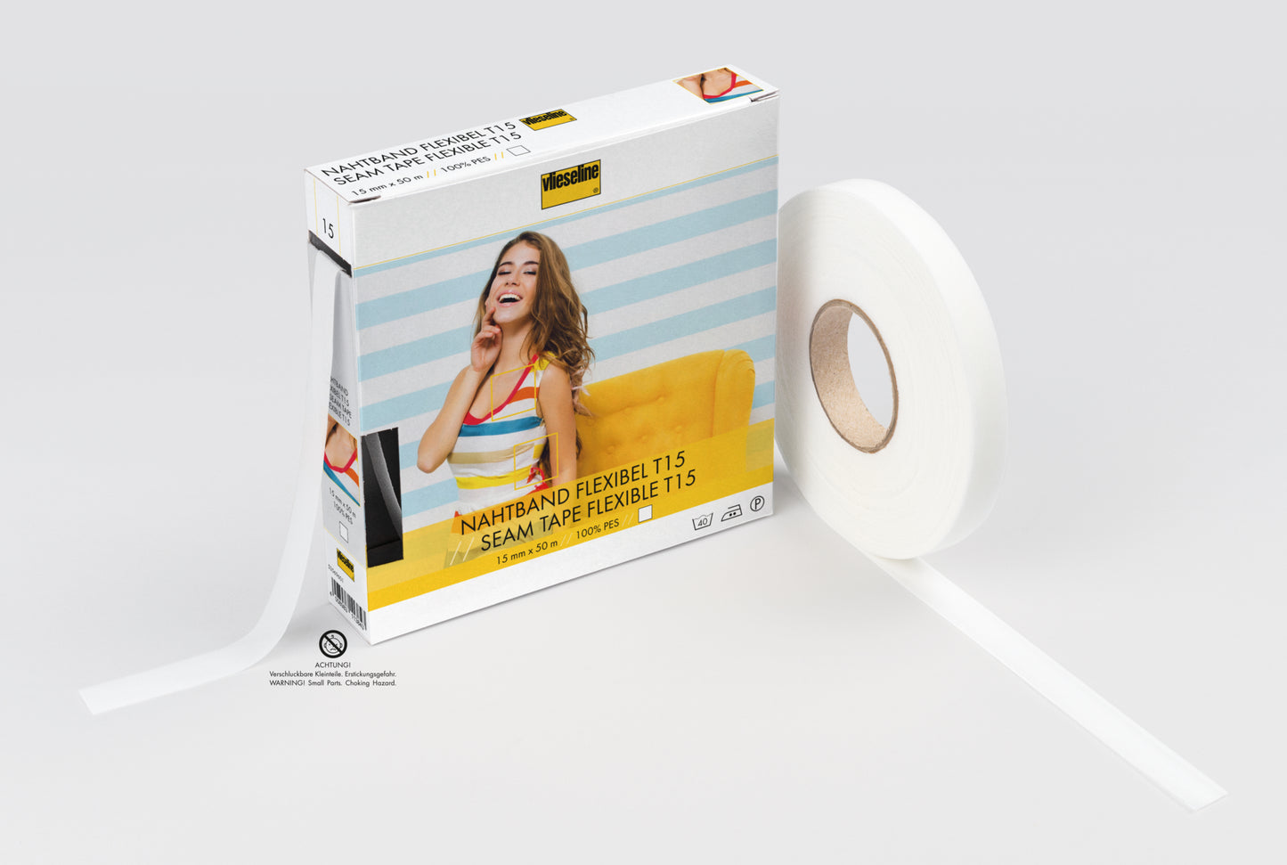 Vlieseline GP Nahtband Flexibel 15 MM