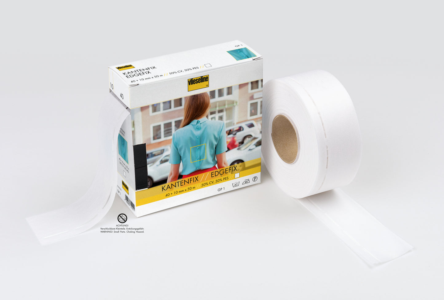 Vlieseline GP 1 Stanzband Kantenfix, 50 mm (40-10)