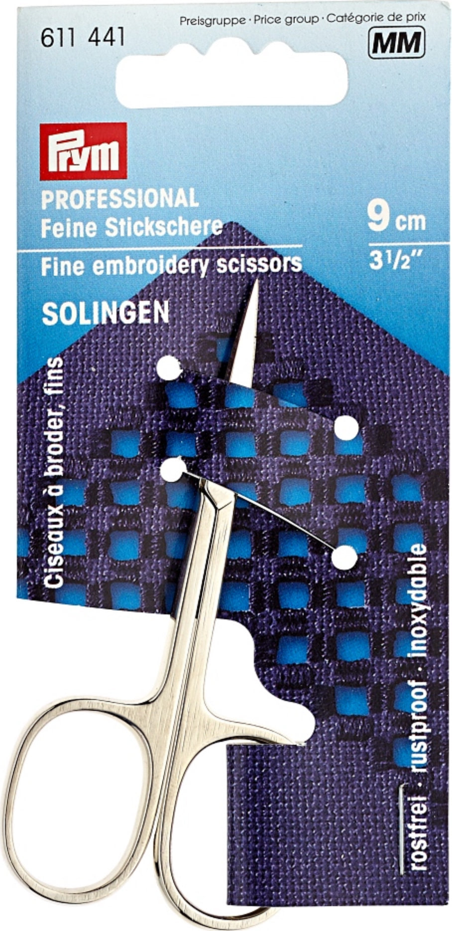 Prym Stickschere fein Professional, 9 cm