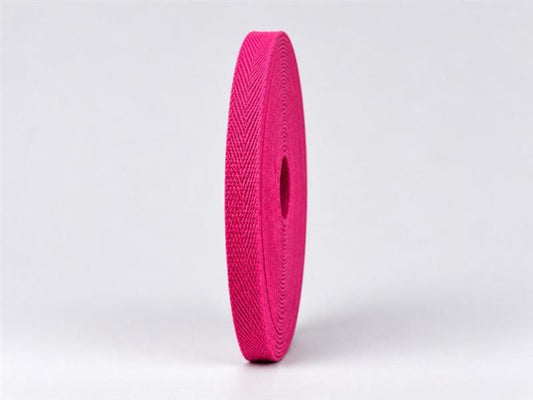 Serge-Band Baumwolle 12 mm – Pink col. 35